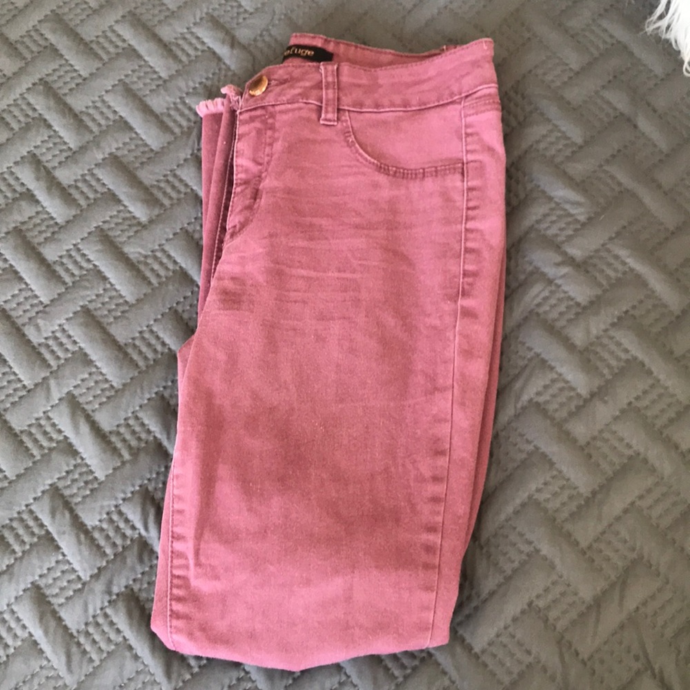 Pinkish jeans